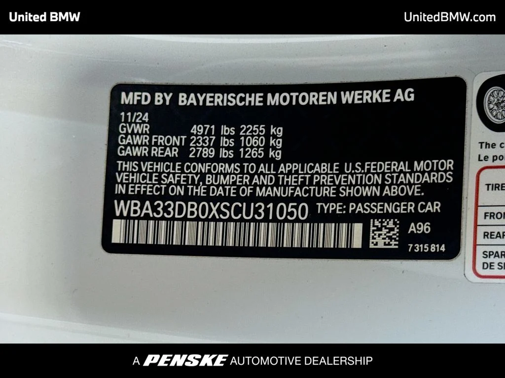 Certified Used 2025 Mineral White Metallic BMW 430i image 14