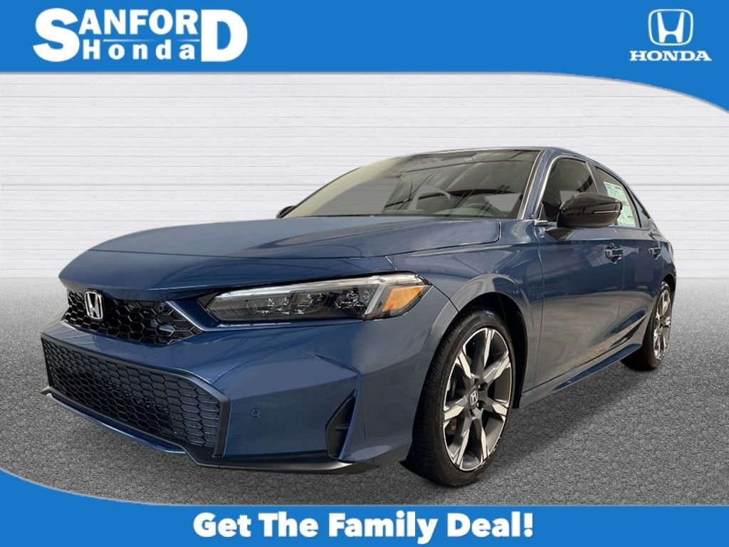New 2026 Blue Lagoon Pearl Honda 2WD Sport Touring Hybrid image 1