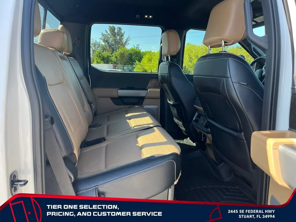 Used 2024 White Ford LARIAT image 17