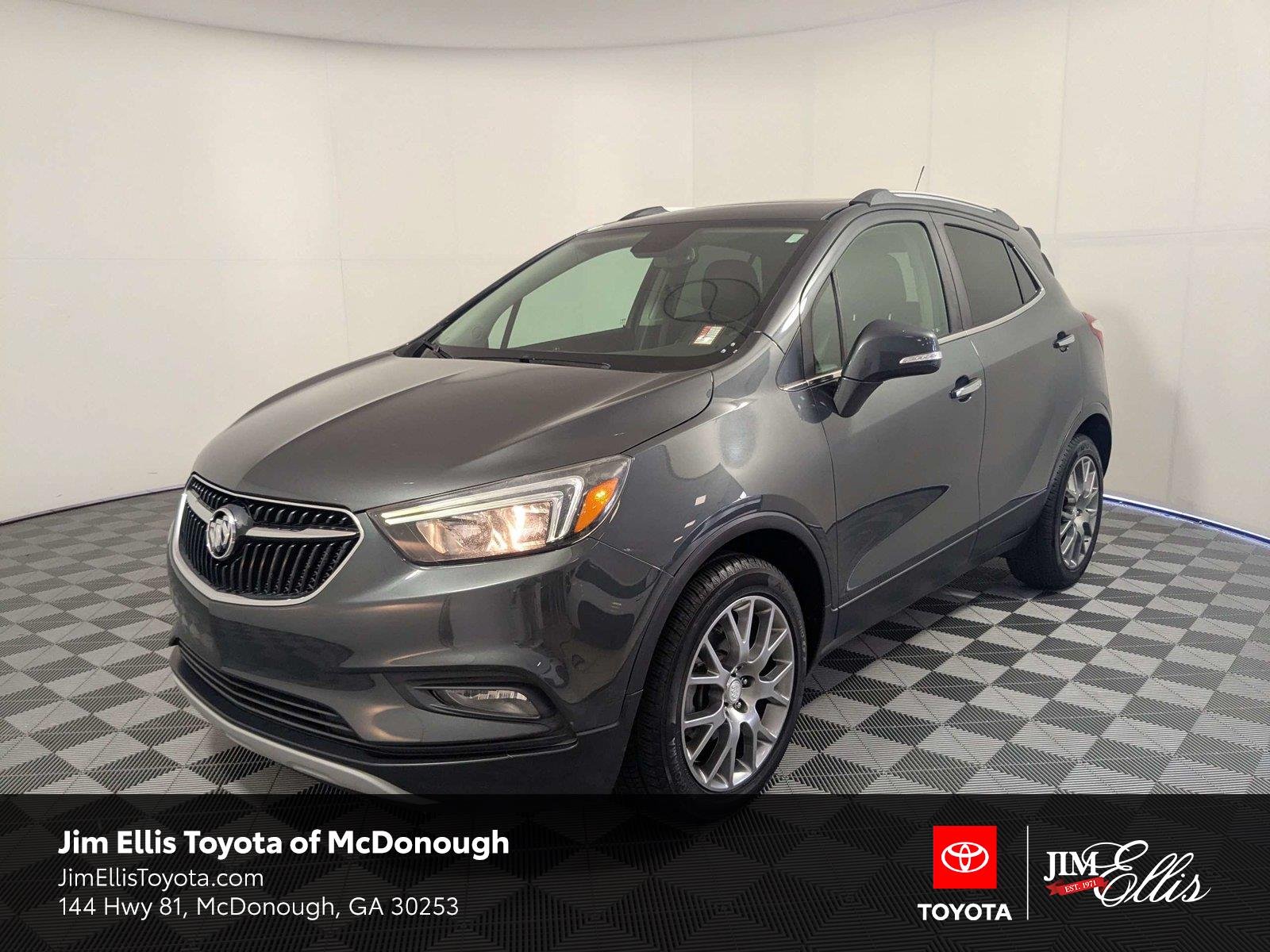 Used 2018 Graphite Gray Metallic Buick Sport Touring image 1