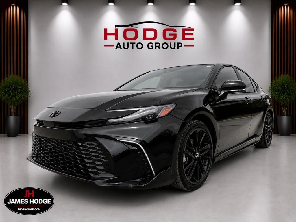Used 2025 Black Toyota XSE image 1