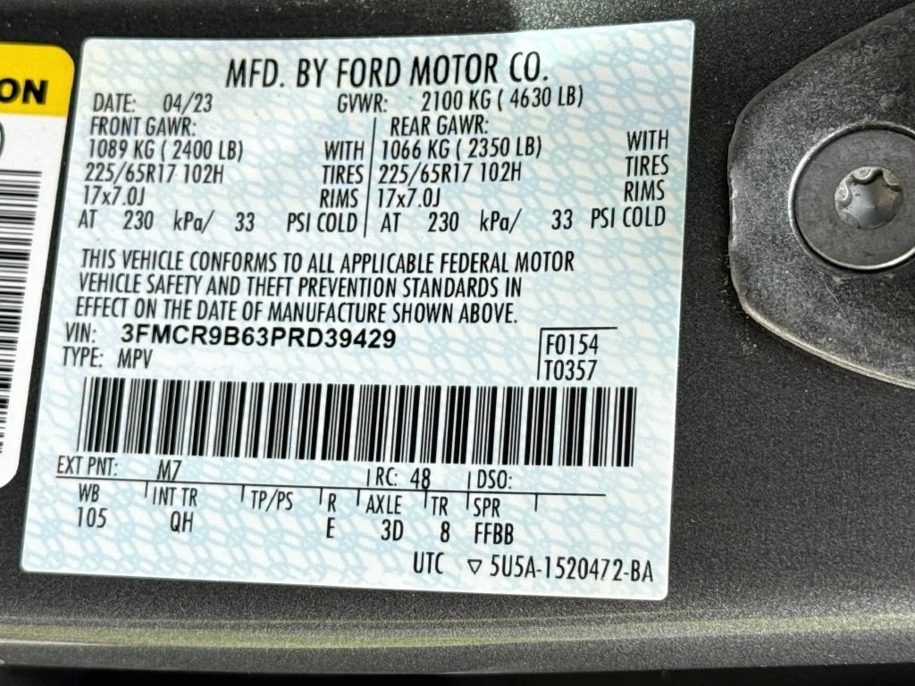 Certified Used 2023 Carbonized Gray Metallic Ford Big Bend image 23