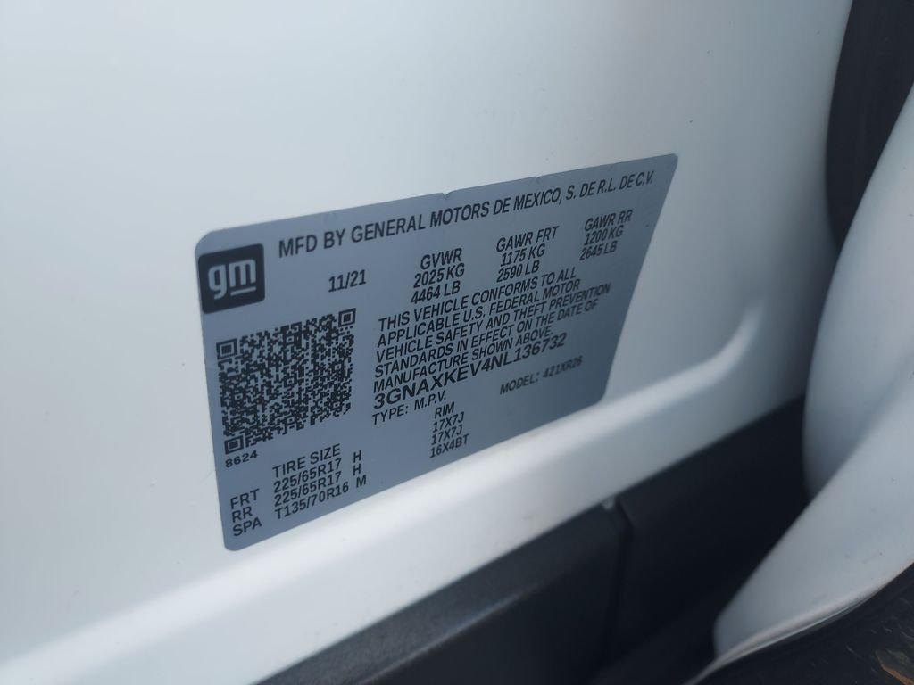 Used 2022 White Chevrolet LT image 23