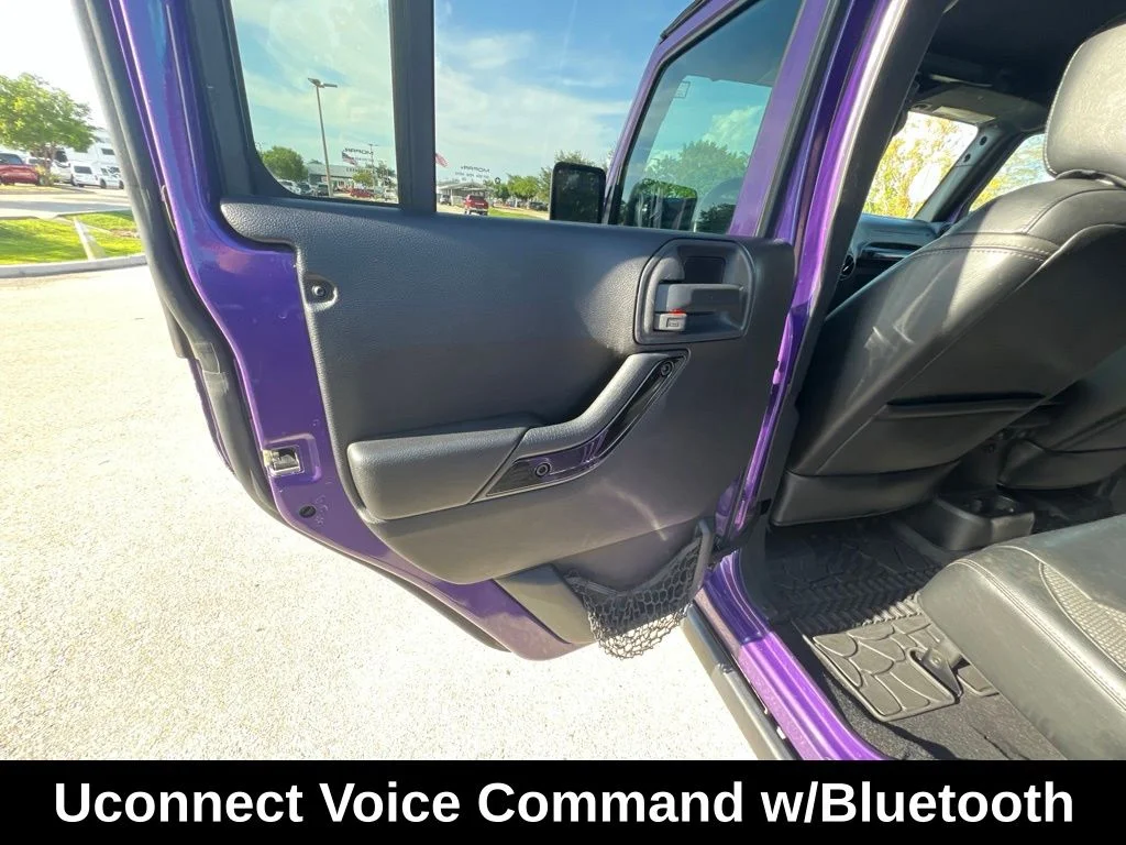 Certified Used 2016 Purple Jeep Unlimited Sahara image 24