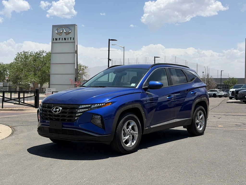 Used 2024 Vapor Blue Metallic Hyundai SEL image 1