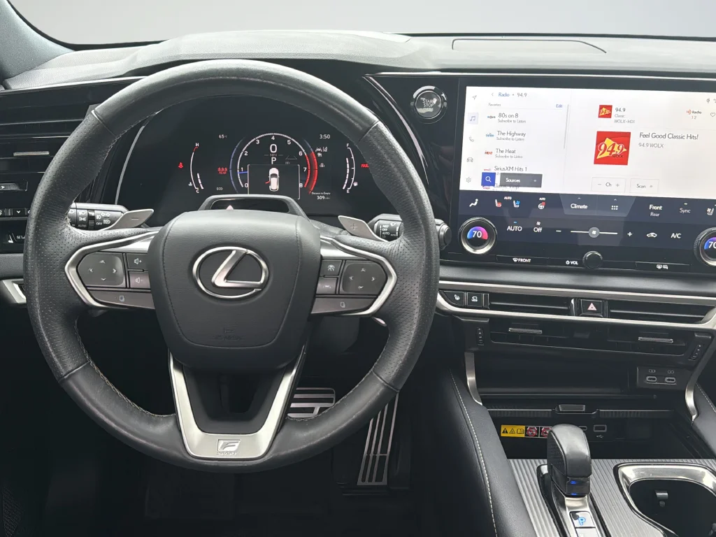Used 2023 White Lexus 350 F Sport Handling image 9