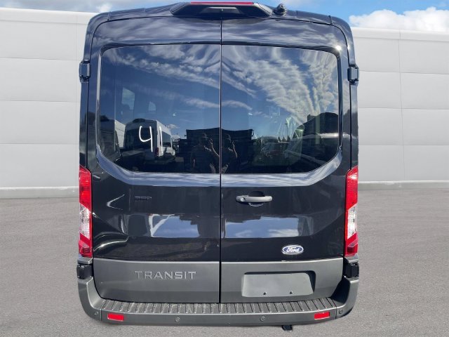 New 2027 Agate Black Metallic Ford Passenger Van XL image 3