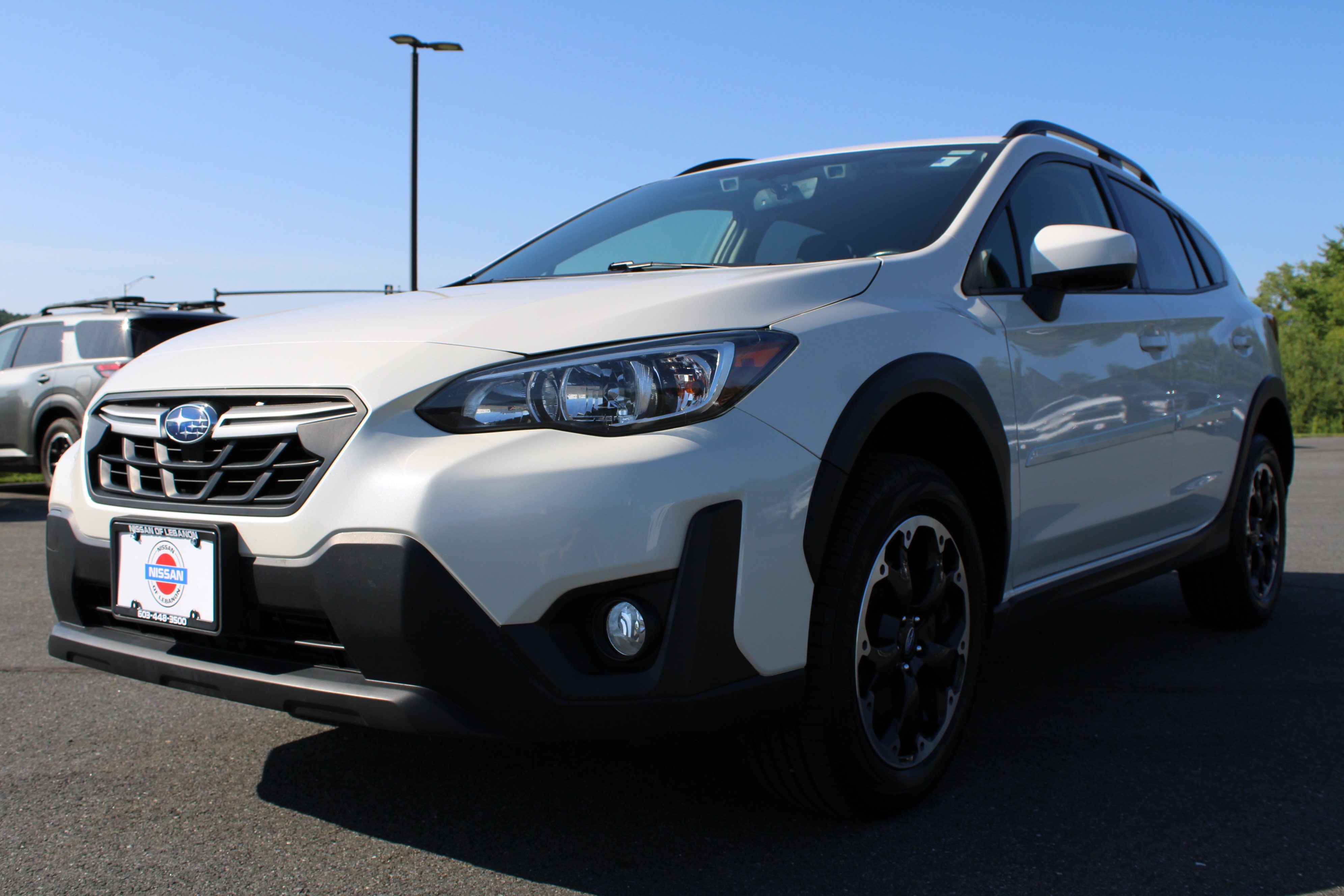 Used 2023 Crystal White Pearl Subaru Premium image 1