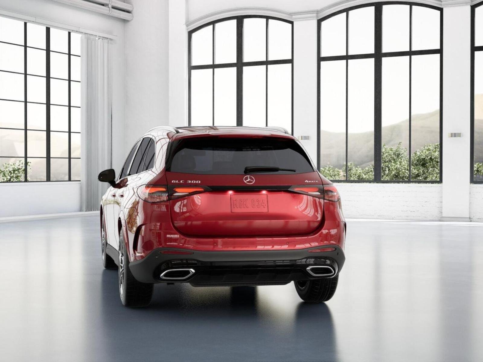 New 2026 MANUFAKTUR Patagonia Red Metallic Mercedes-Benz GLC 300 image 26