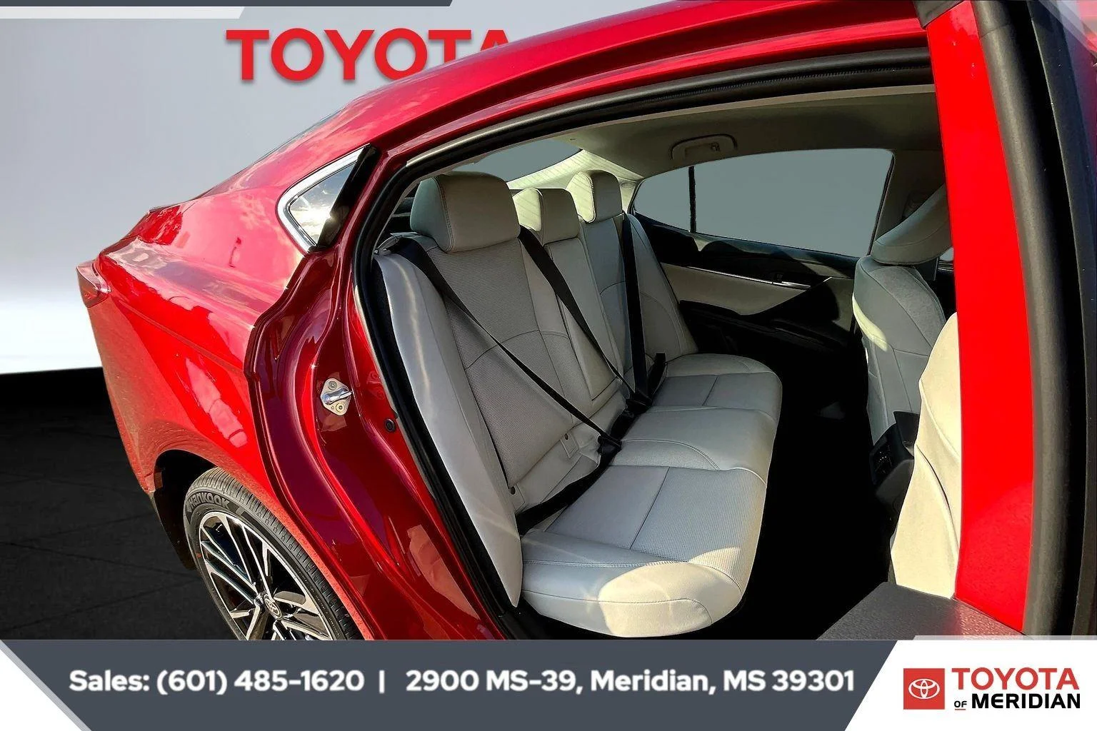 New 2026 Supersonic Red Toyota XLE image 8