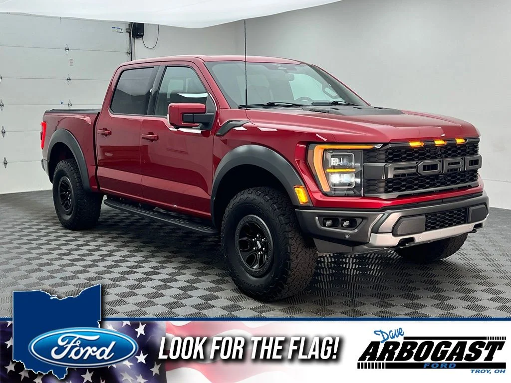 Used 2023 Red Ford Raptor image 1