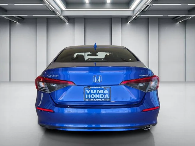 Certified Used 2022 Blue Honda Sport image 6