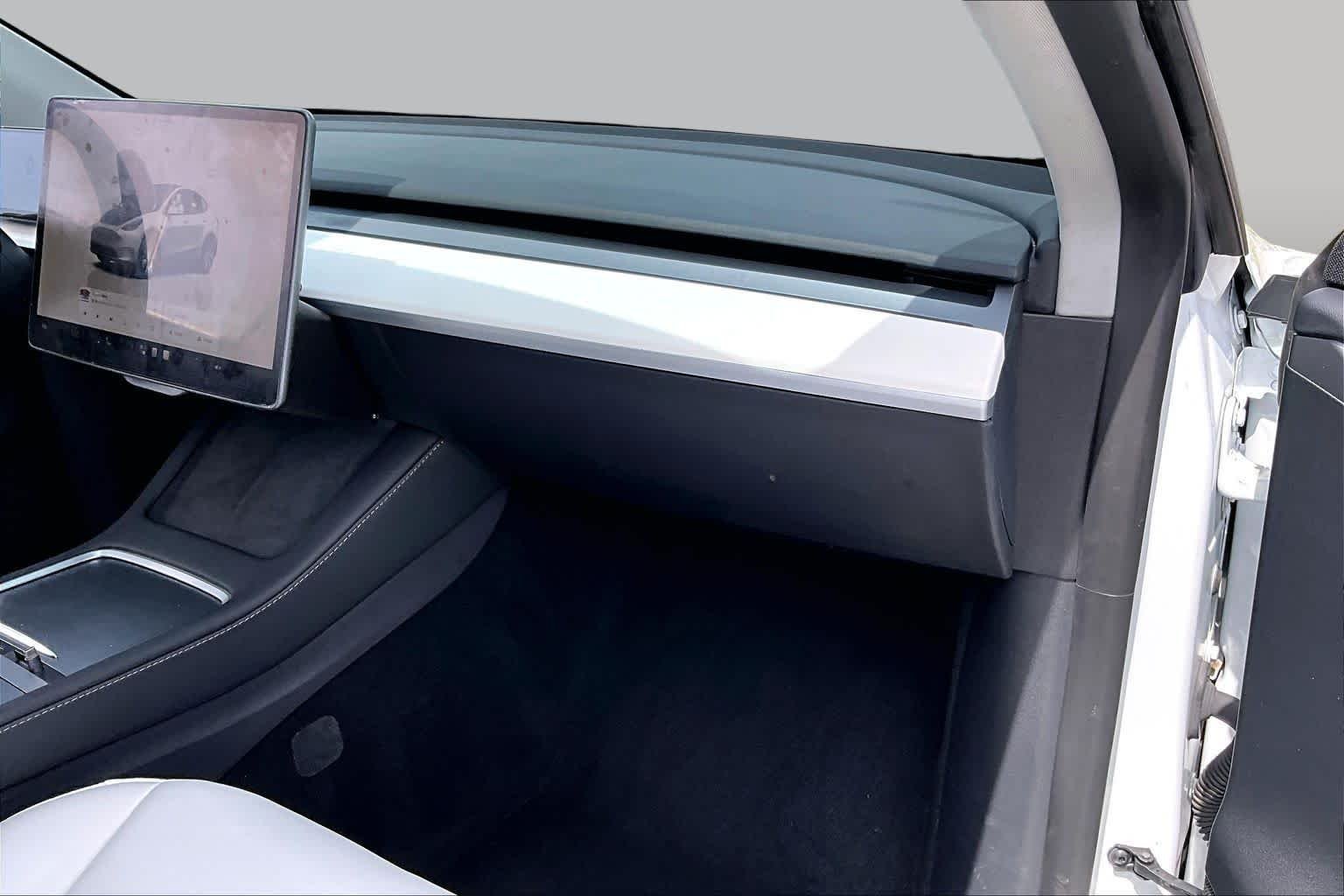 Used 2023 Pearl White Multi-Coat Tesla Long Range image 16