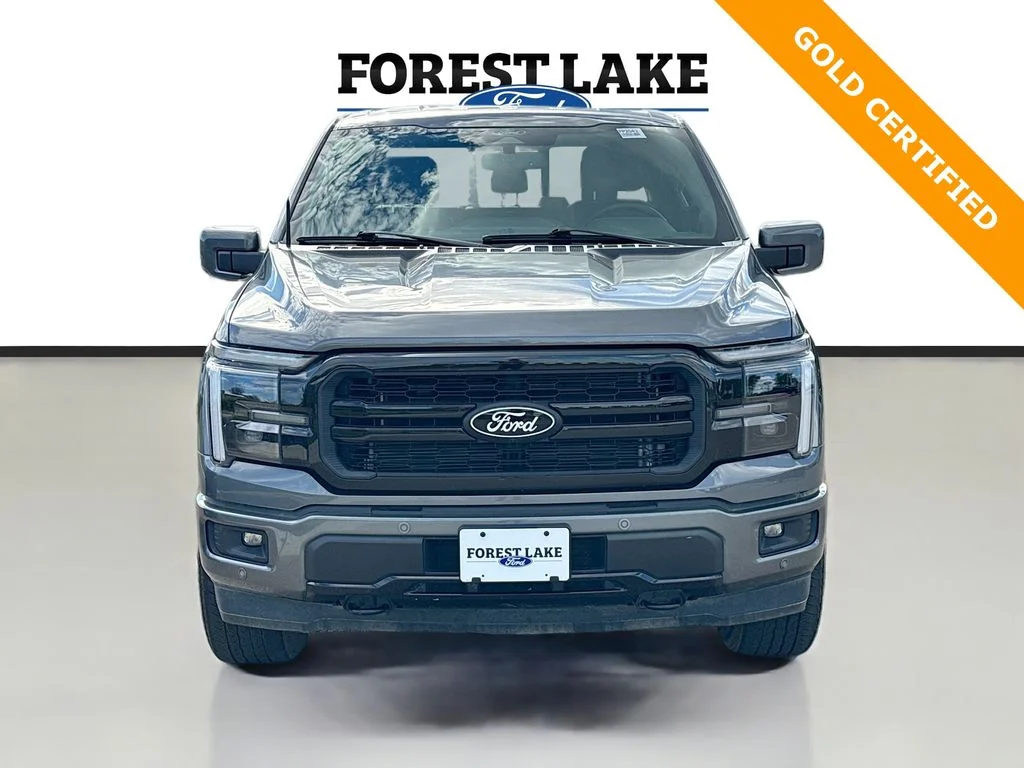 Certified 2025 Ford F-150 Lariat with VIN 1FTFW5LD9SFB00053 for sale in Forest Lake, Minnesota