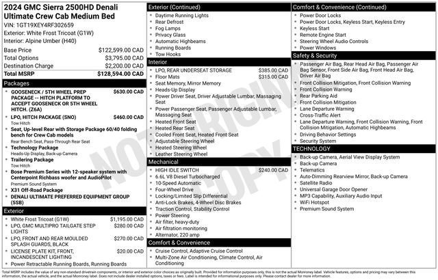 2024 GMC Sierra 2500 HD Denali Ultimate
