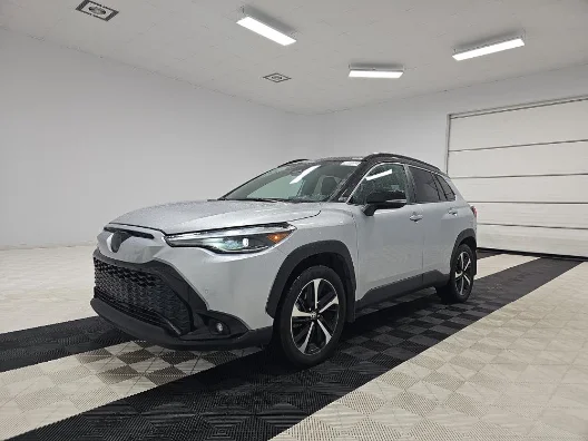 Certified Used 2025 Silver Toyota Hybrid XSE image 2