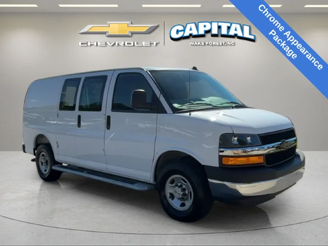 Used 2025 White Chevrolet Work Van image 8