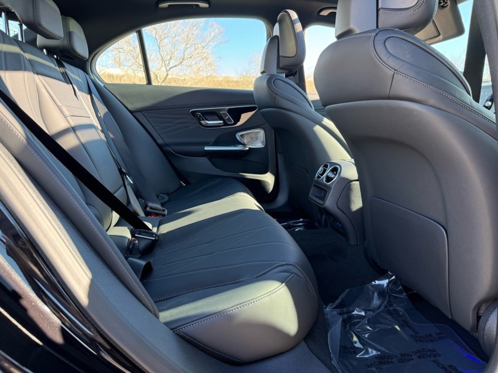 New 2026 Obsidian Black Metallic Mercedes-Benz AMG® C 63 S E Performance Sedan image 14