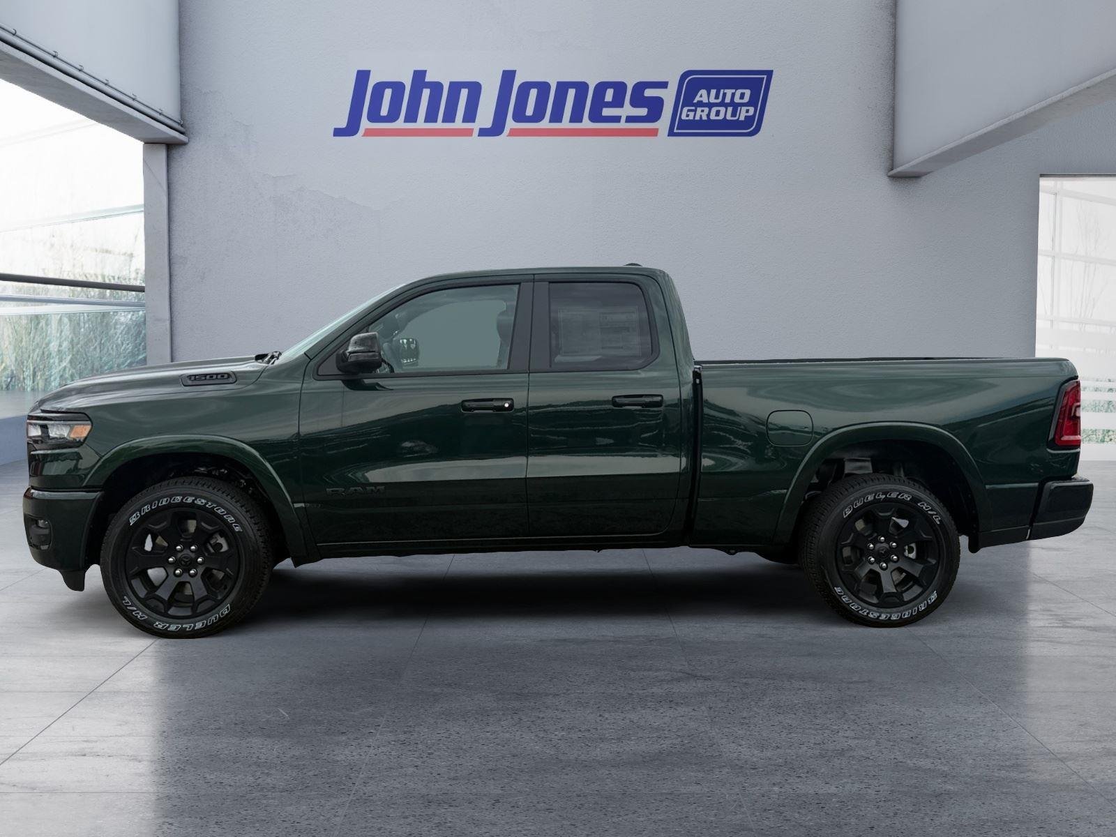 New 2026 Serrano-Green Metallic Exterior Paint RAM BIG HORN 4X4 QUAD CAB 6
