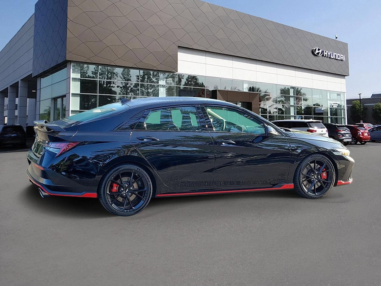New 2026 Abyss Black Hyundai Sedan image 3