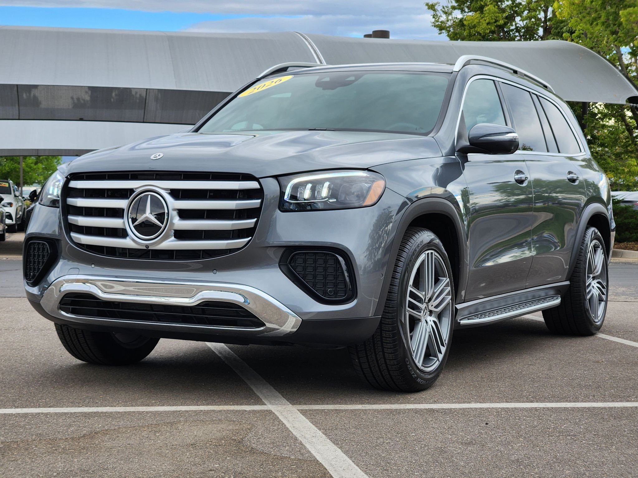 Certified Used 2026 Selenite Grey Metallic Mercedes-Benz 450 4MATIC® image 4