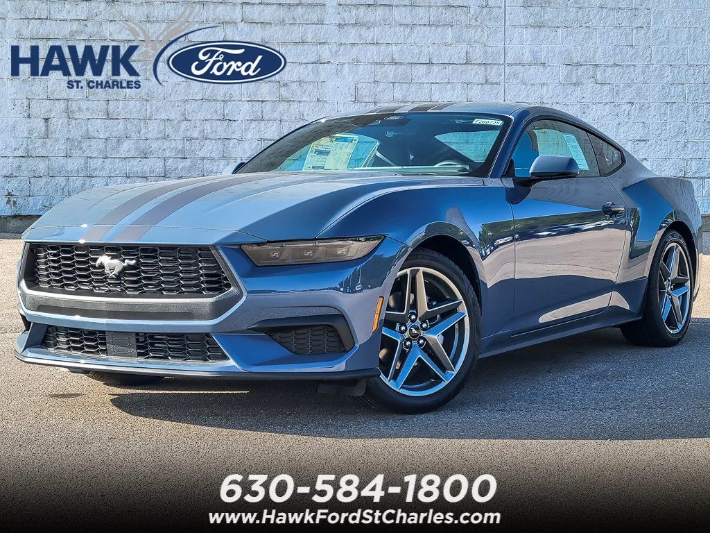 New 2026 Vapor Blue Metallic Ford EcoBoost® Premium Fastback image 1