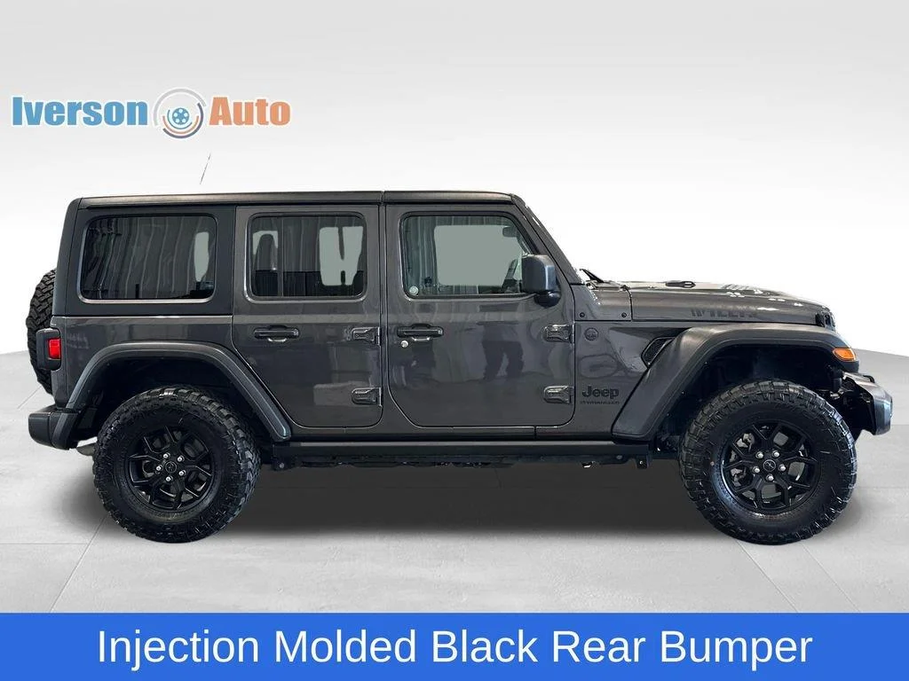 Used 2025 Granite Crystal Metallic Clearcoat Jeep Willys image 10