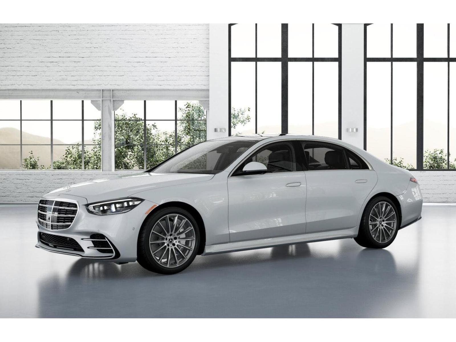 New 2026 MANUFAKTUR Moonlight White Metallic Mercedes-Benz S 580 image 38