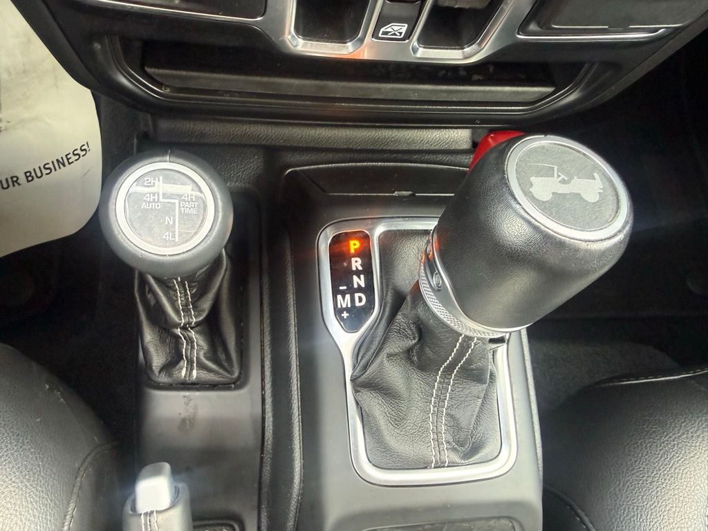 Used 2021 Red Jeep Unlimited Sahara 4xe image 28