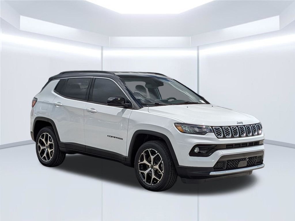 New 2026 Bright White Clear-Coat Exterior Paint Jeep Limited image 8