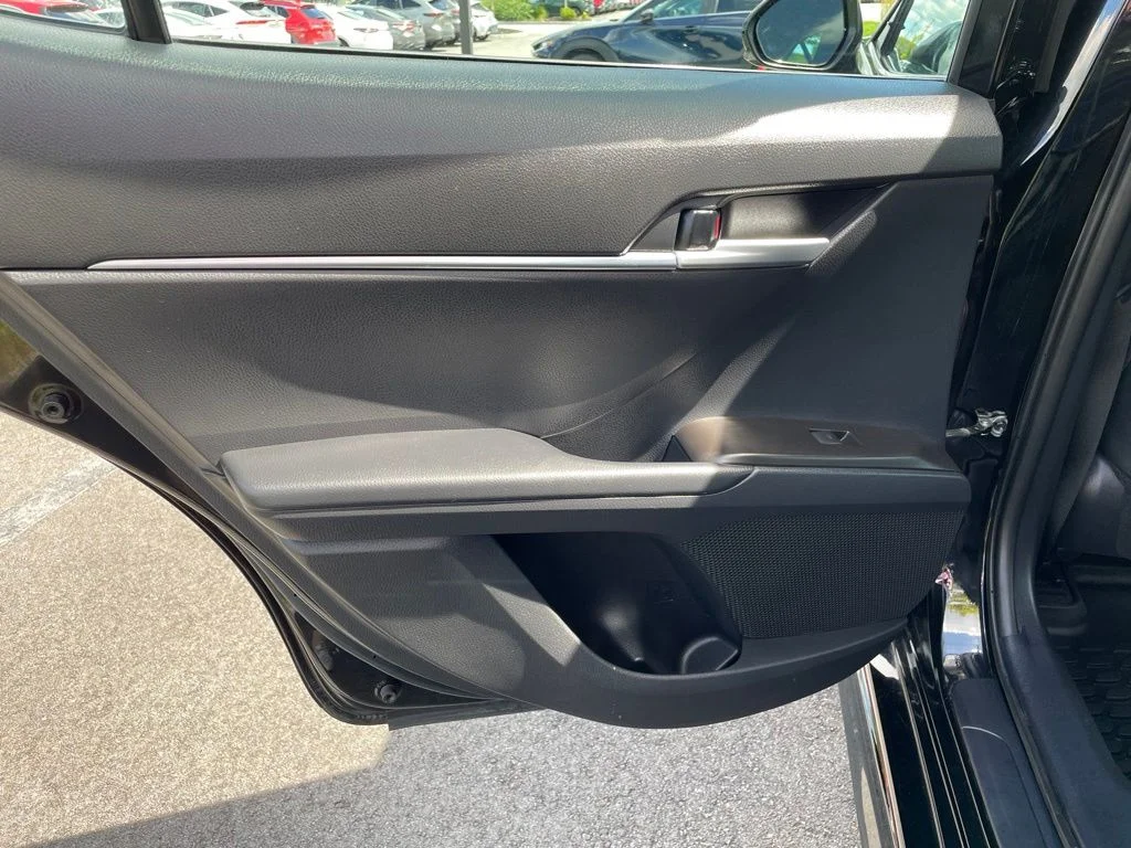 Used 2024 Midnight Black Metallic Toyota SE Nightshade image 13