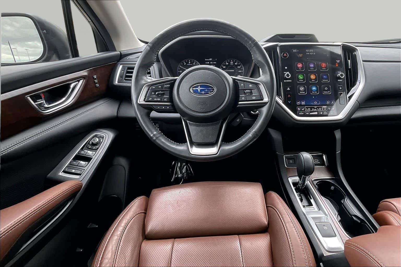 Used 2025 Crystal White Pearl Subaru Touring image 6