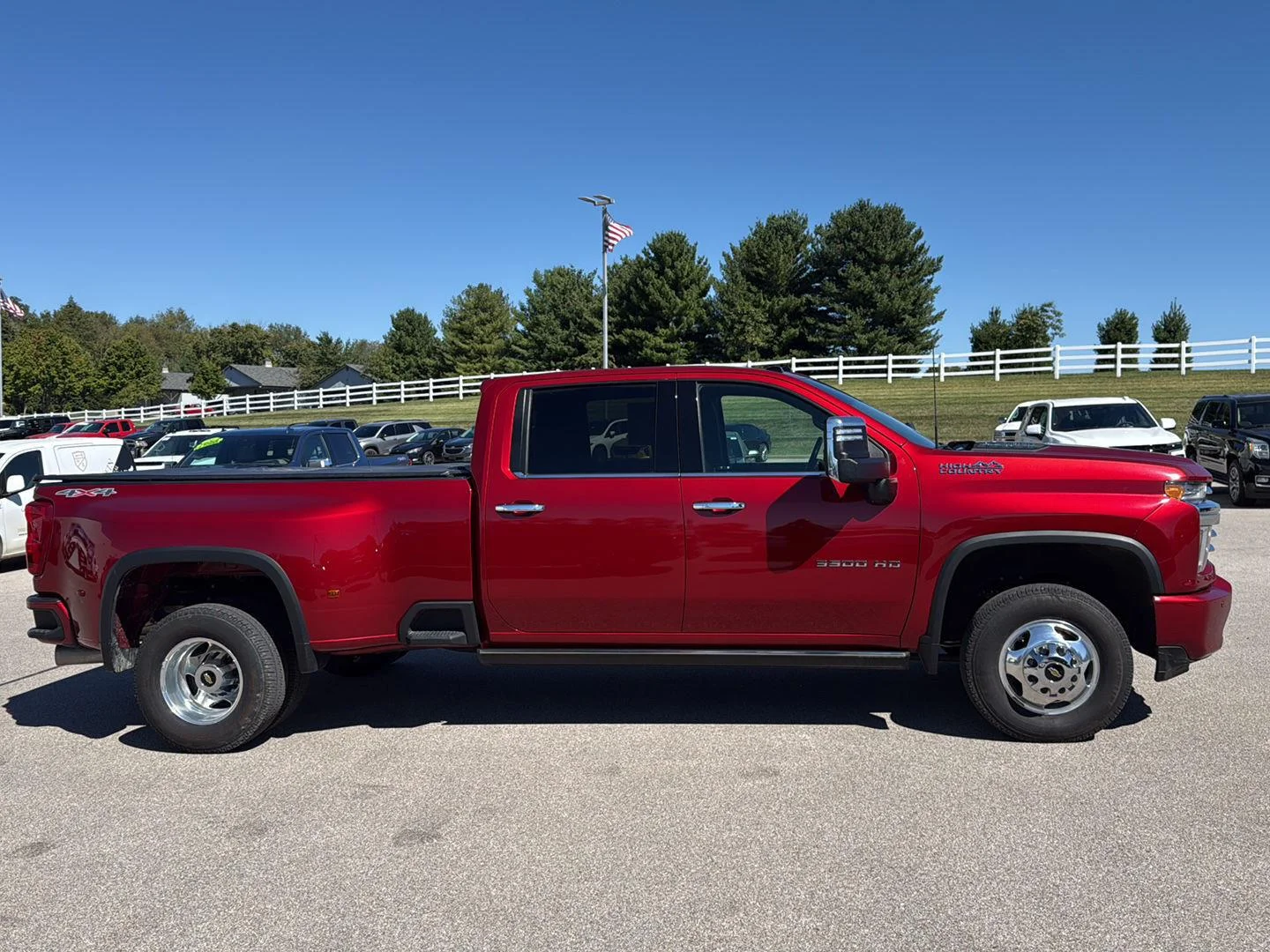 Used 2022 Cherry Red Tintcoat Chevrolet High Country image 5
