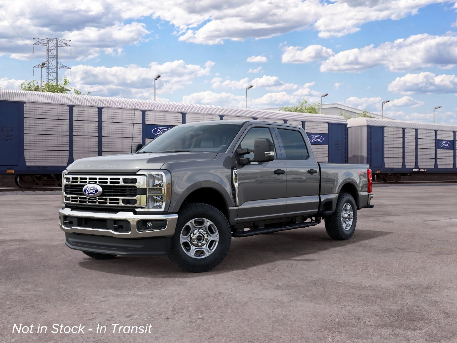 New 2027 Carbonized Gray Metallic Ford XLT image 3