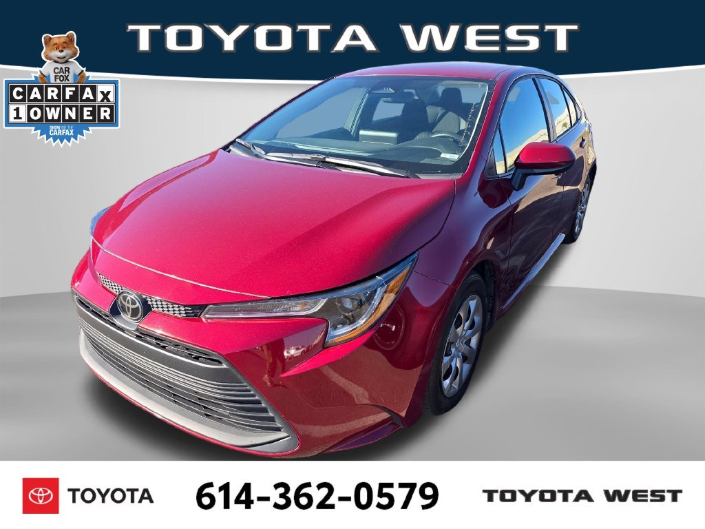 Used 2025 Red Toyota LE image 3