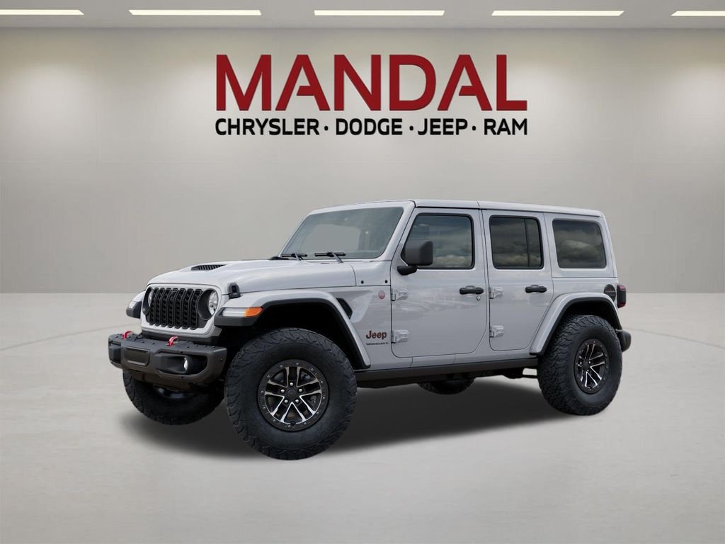 New 2026 Bright White Clear-Coat Exterior Paint Jeep Rubicon X image 2