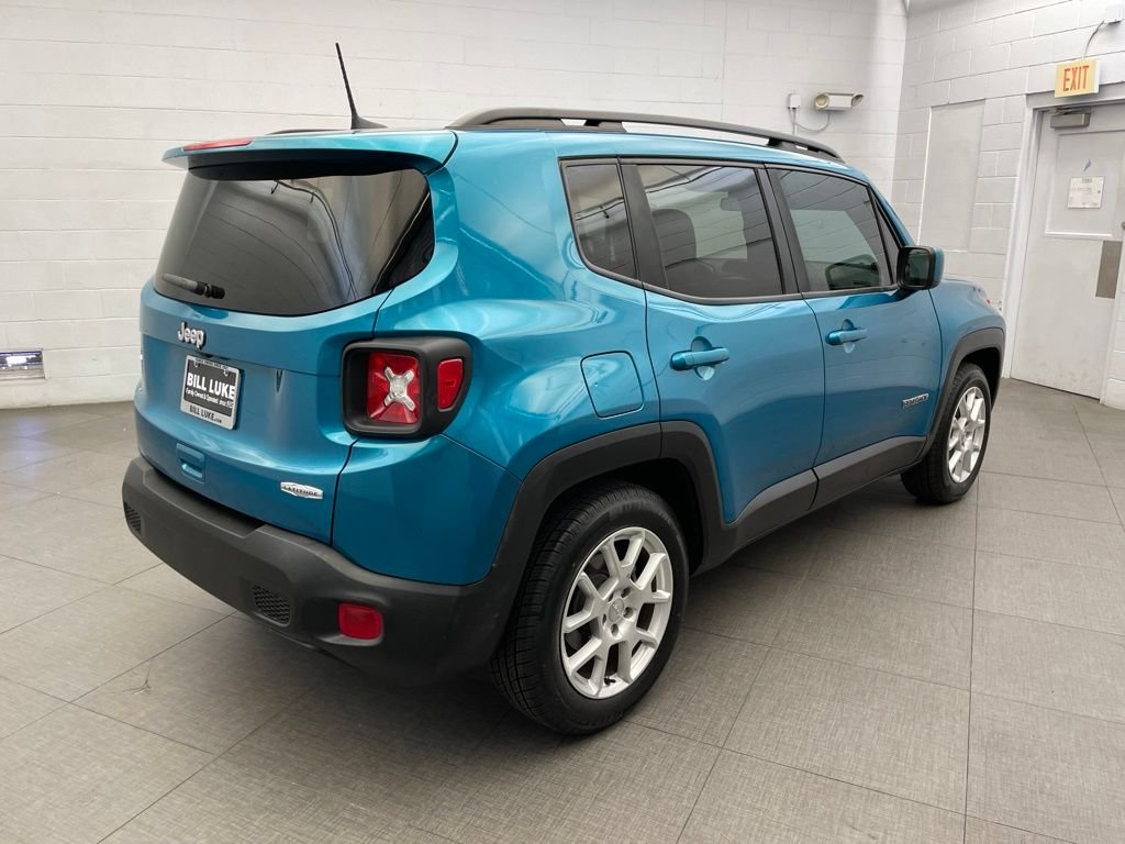 Certified Used 2021 Bikini Metallic Clearcoat Jeep Latitude image 6