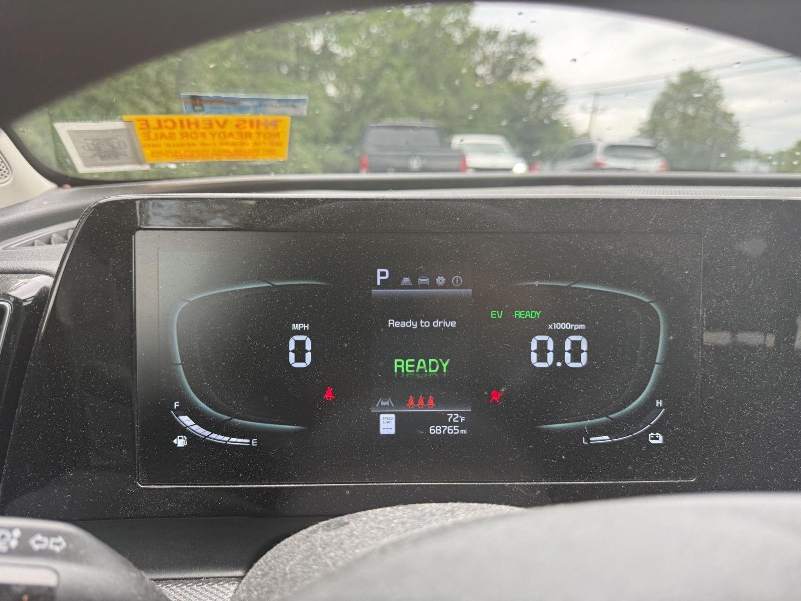 Used 2023 Fusion Black Kia LX image 13