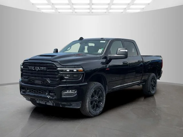 New 2026 Diamond Black Crystal Pearl-Coat Exterior Paint RAM LARAMIE image 3