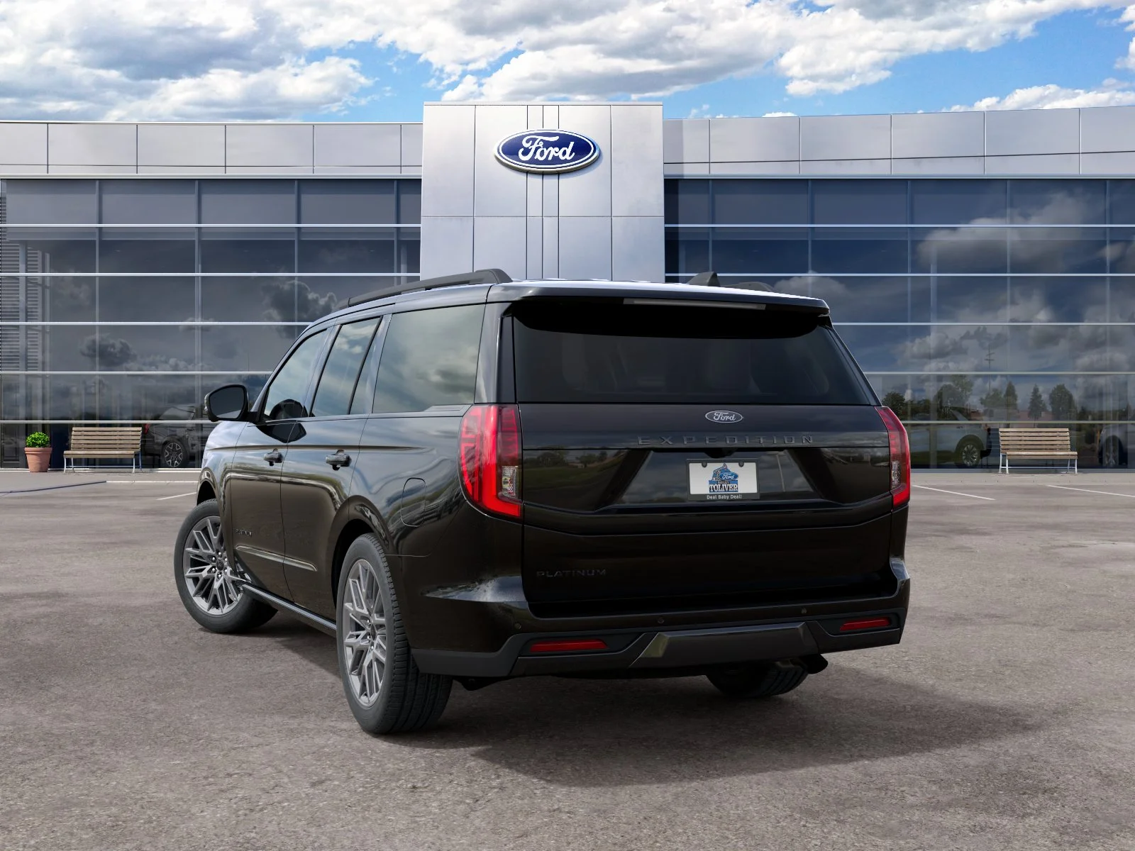New 2027 Agate Black Metallic Ford Platinum image 33