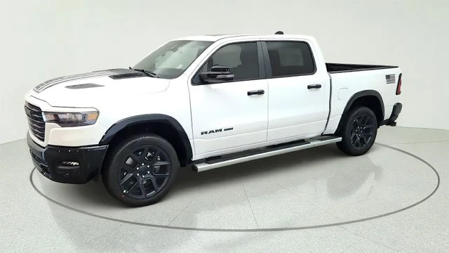 New 2026 Bright White Clear-Coat Exterior Paint RAM Laramie image 6