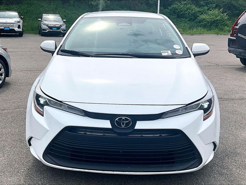 Used 2023 White Toyota LE image 2