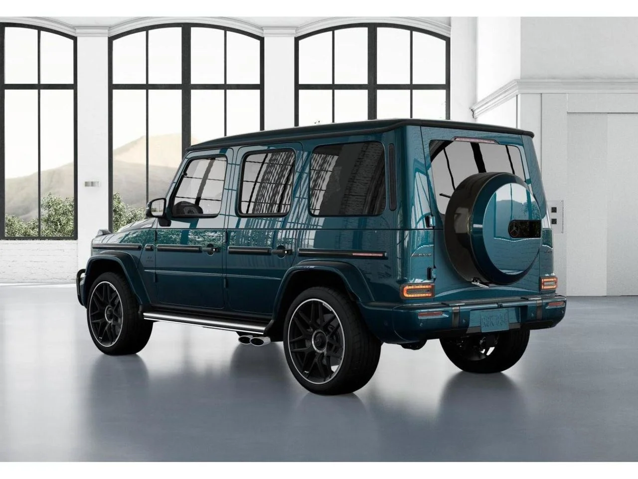 New 2027 MANUFAKTUR Sea Blue metallic Mercedes-Benz AMG® G 63 SUV image 29