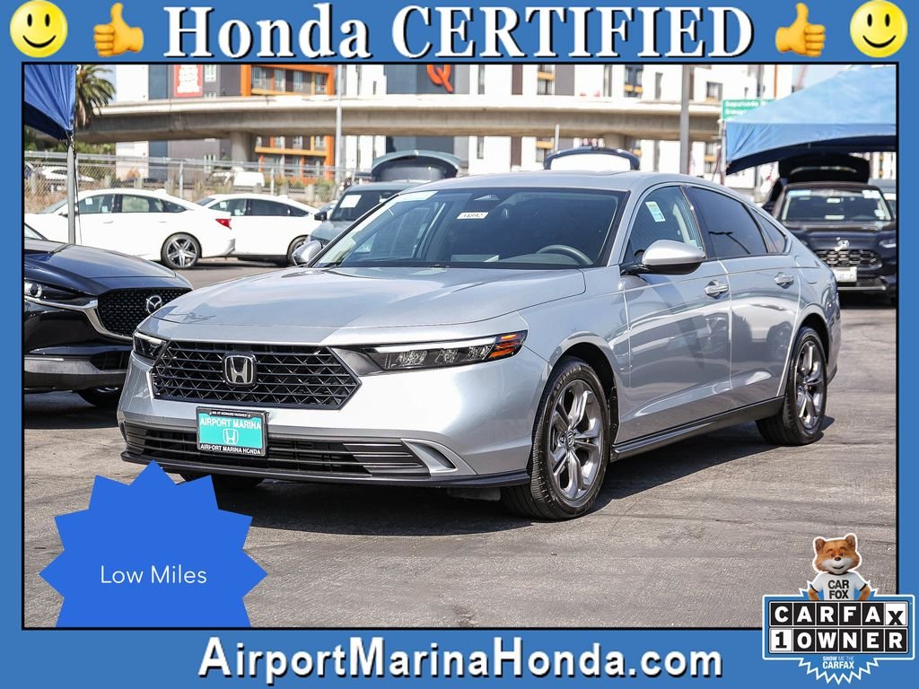 Certified Used 2023 Lunar Silver Metallic Honda 1.5T EX image 9