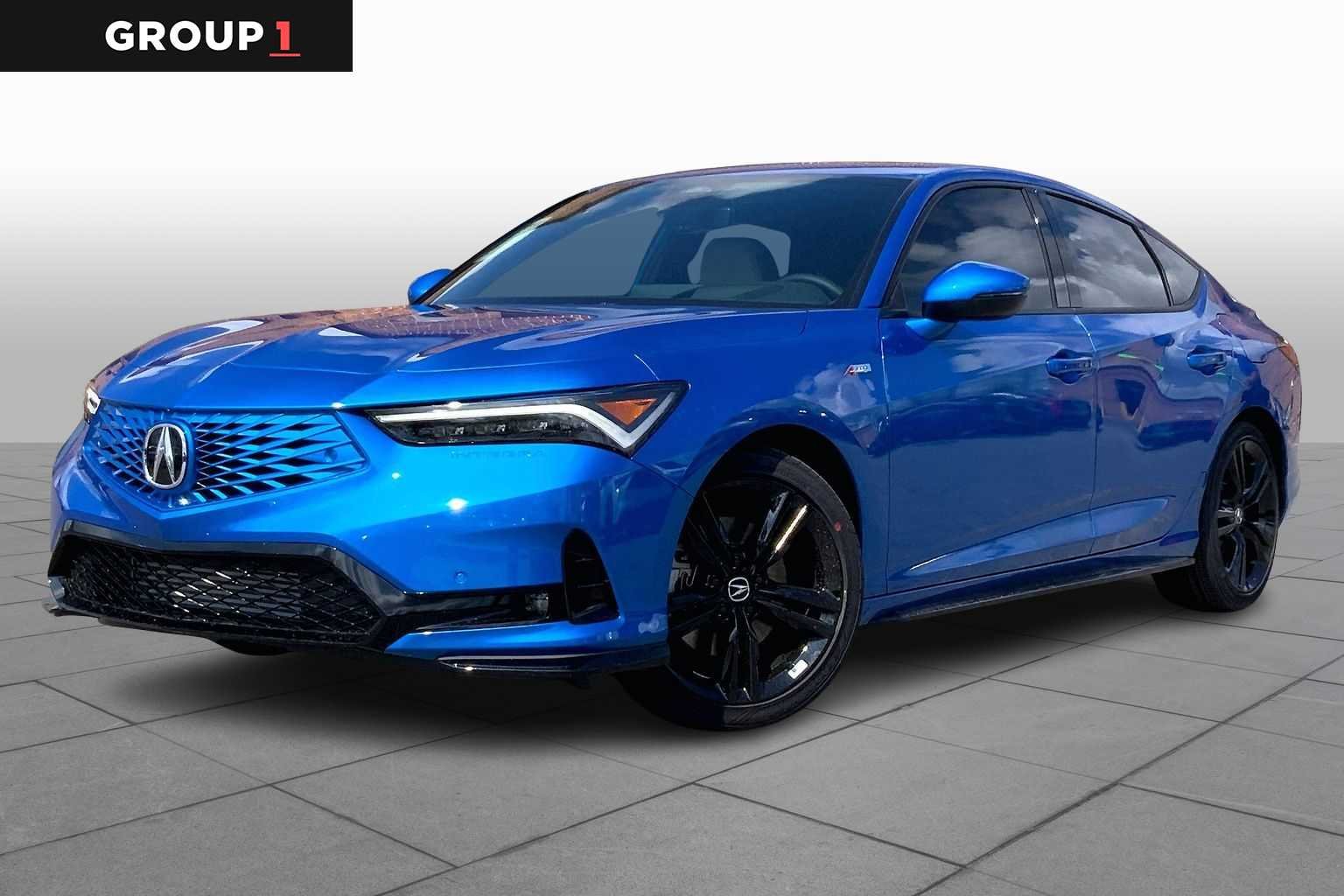 Double Apex Blue Pearl 2026 Acura Integra FWD with Technology and A-SPEC Package Sedan Front-Wheel Drive