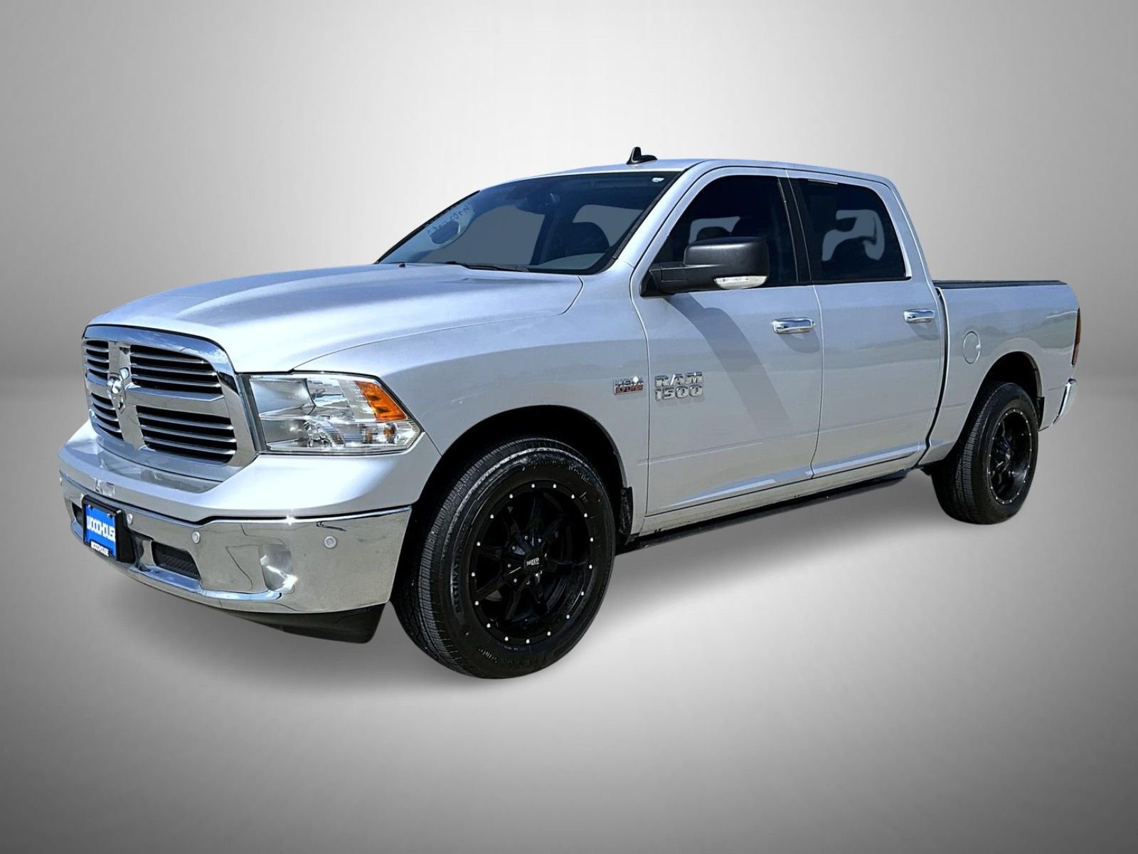 Used 2018 Bright Silver Clearcoat Metallic Ram Big Horn image 1