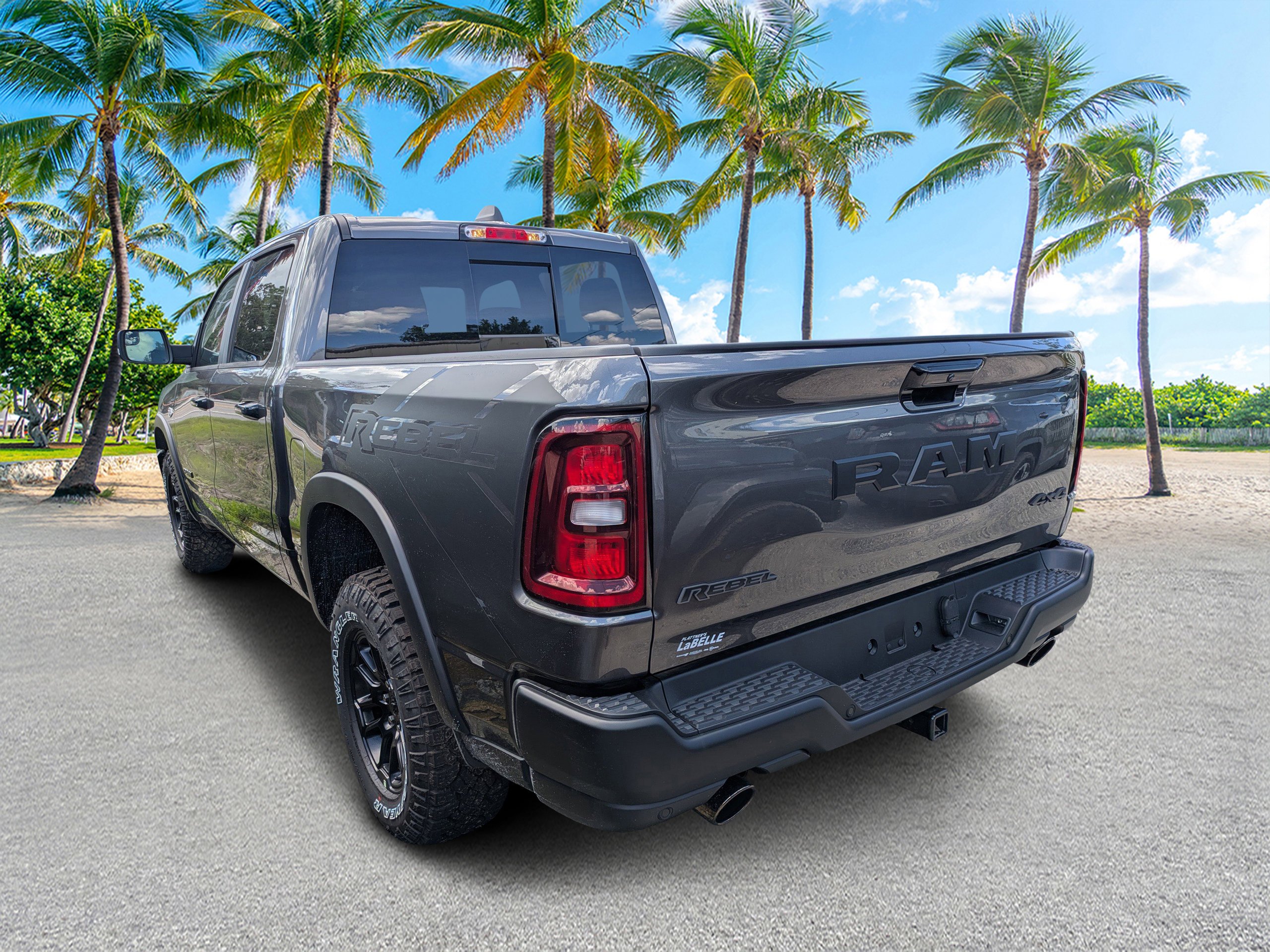 New 2026 Granite Crystal Metallic Clear-Coat Exterior Paint RAM Rebel image 4
