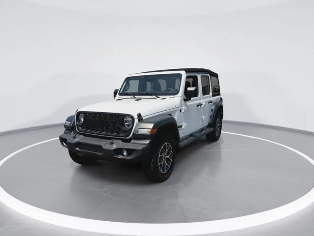 Used 2024 White Jeep Sport S image 4