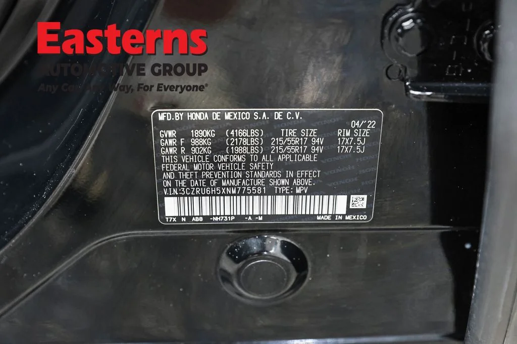 Used 2022 Black Honda EX image 35