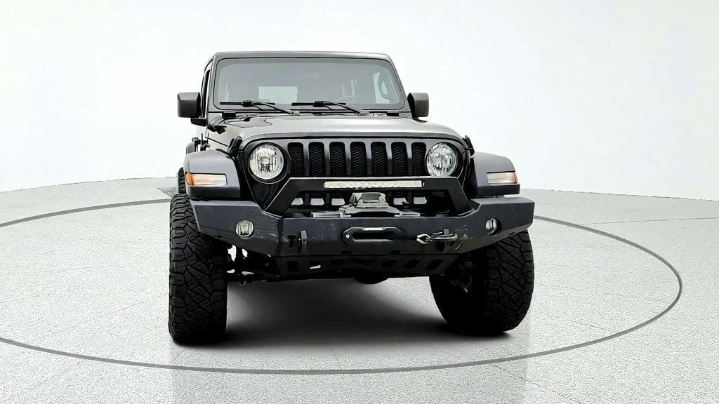 Used 2022 Black Clearcoat Jeep Unlimited Sport S 4x4 w/ Auto, Hard Top & Cold Weather Group image 2